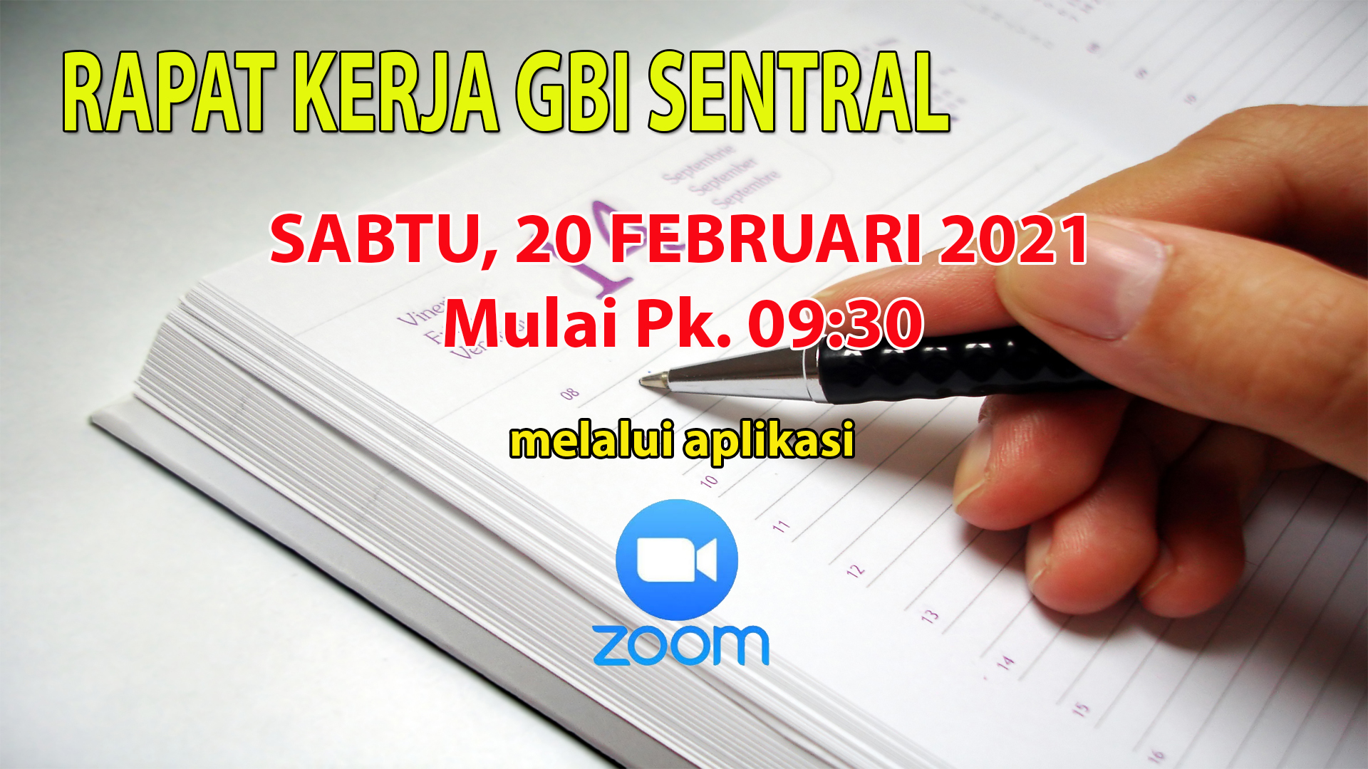 GBI Sentral Tomang Rapat Kerja GBI Sentral