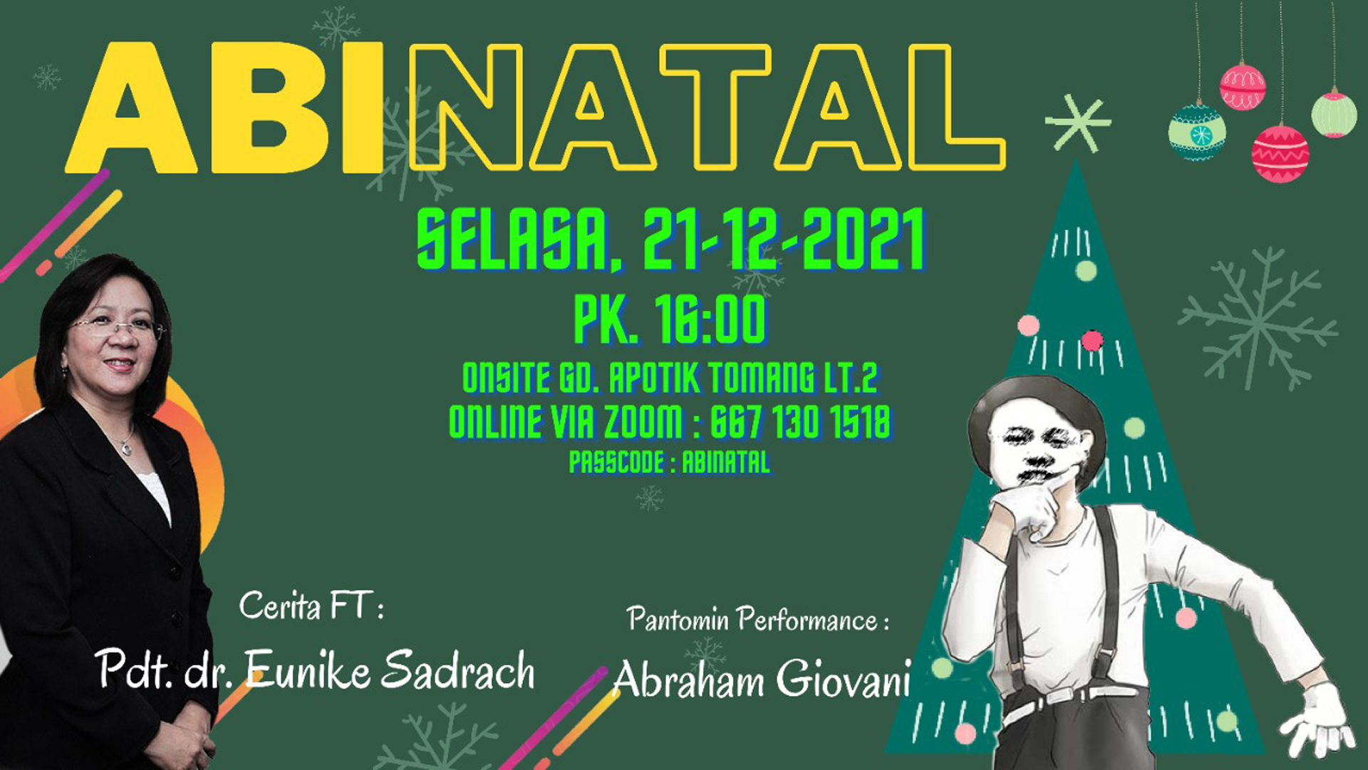 GBI Sentral Tomang Natal ABI Sentral