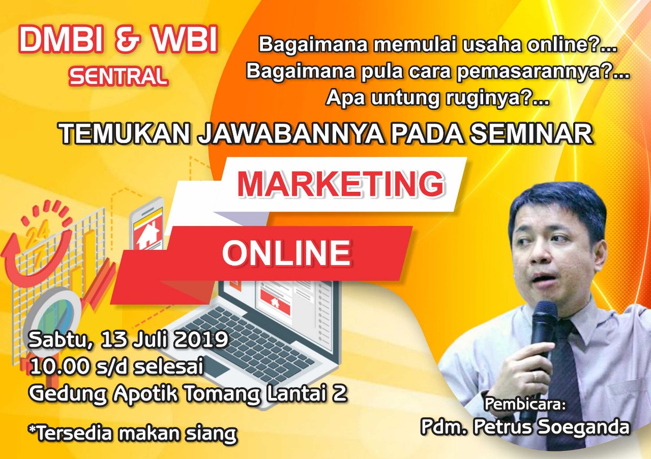 GBI Sentral Tomang Seminar Bisnis Online